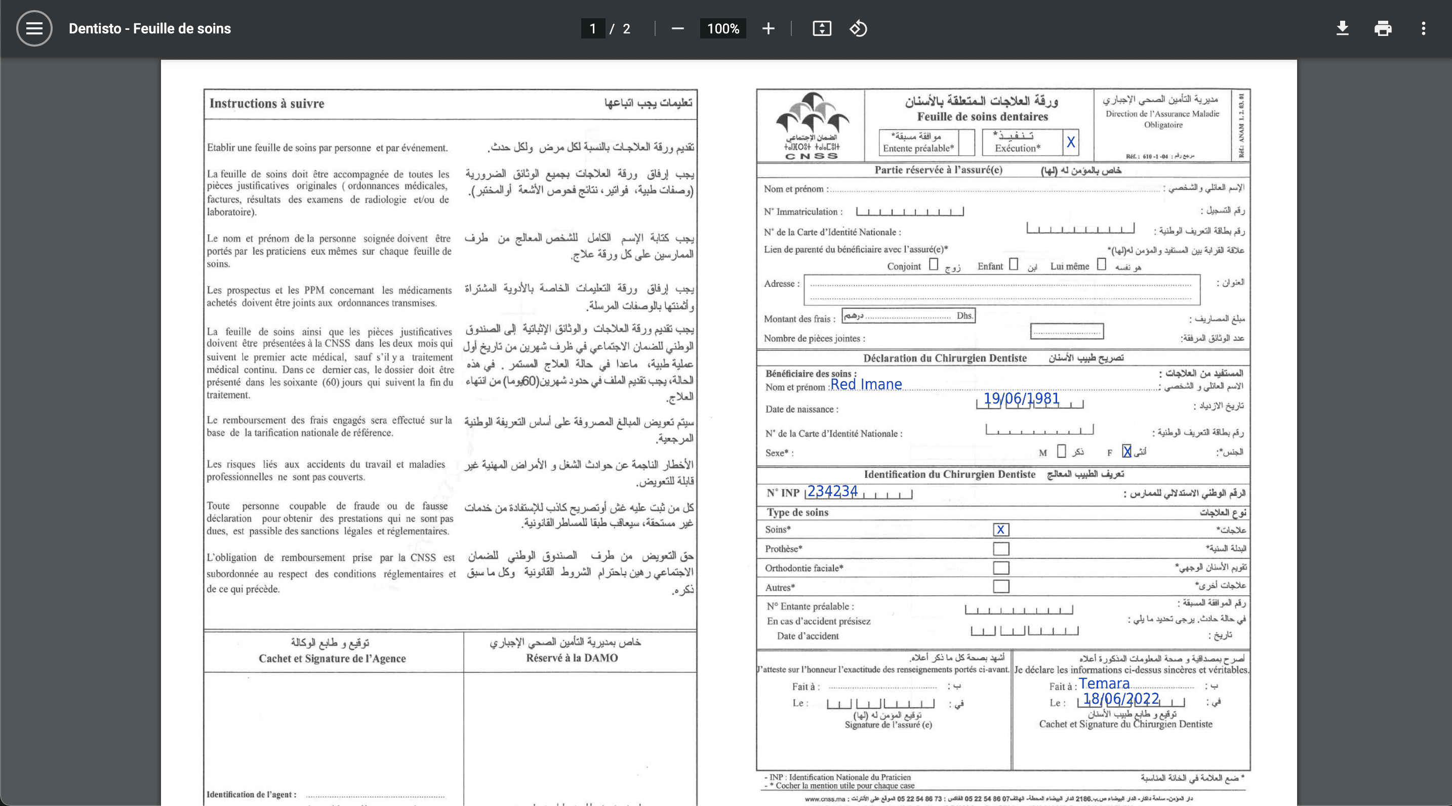 Logiciel de gestion de cabinet dentaire
